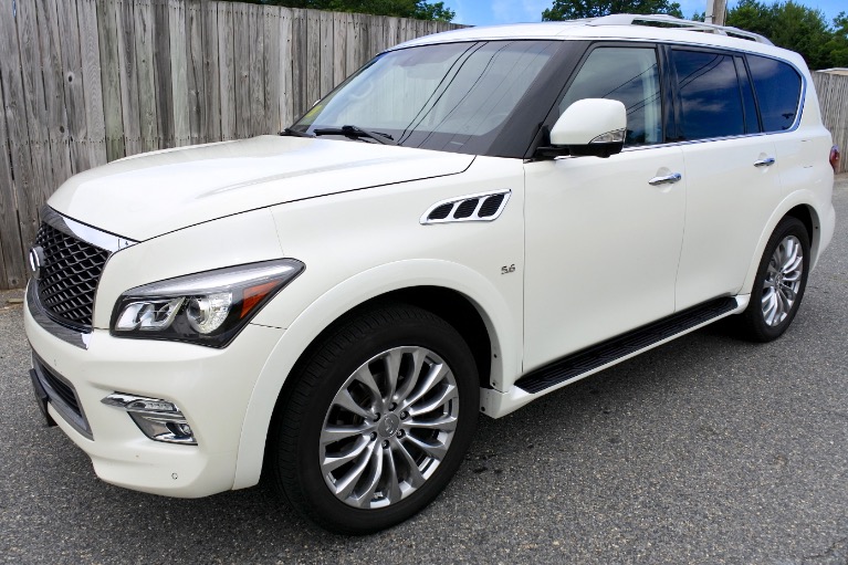 Used 2015 Infiniti Qx80 4WD Used 2015 Infiniti Qx80 4WD for sale at Metro West Motorcars LLC in Shrewsbury MA 1