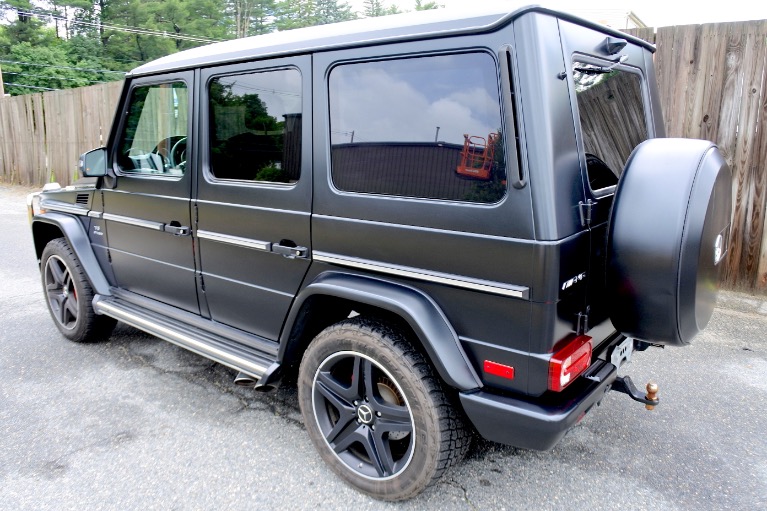 Used 2018 Mercedes-Benz G-class AMG G 63 4MATIC Used 2018 Mercedes-Benz G-class AMG G 63 4MATIC for sale  at Metro West Motorcars LLC in Shrewsbury MA 3