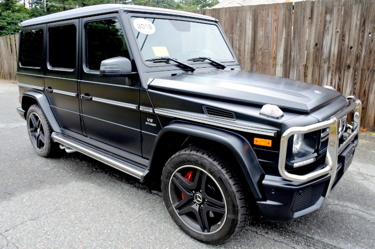 Used 2018 Mercedes-Benz G-class AMG G 63 4MATIC Used 2018 Mercedes-Benz G-class AMG G 63 4MATIC for sale  at Metro West Motorcars LLC in Shrewsbury MA 7