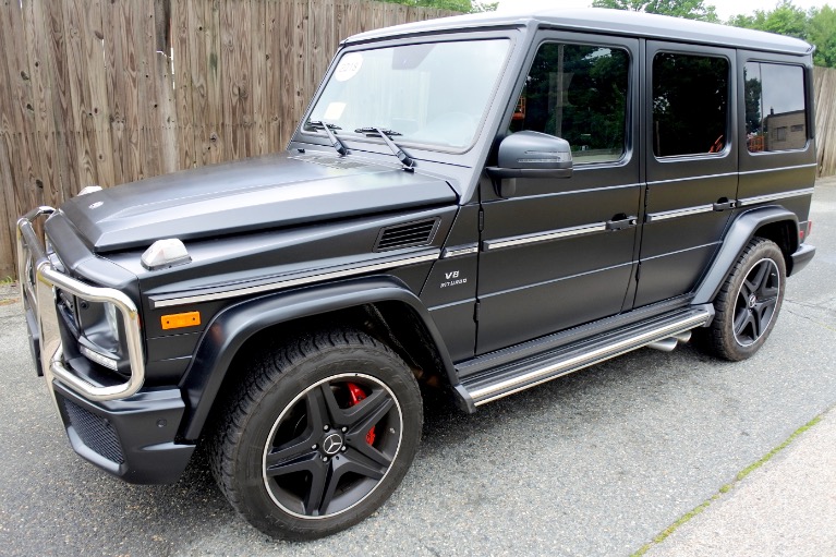 Used 2018 Mercedes-Benz G-class AMG G 63 4MATIC Used 2018 Mercedes-Benz G-class AMG G 63 4MATIC for sale  at Metro West Motorcars LLC in Shrewsbury MA 1