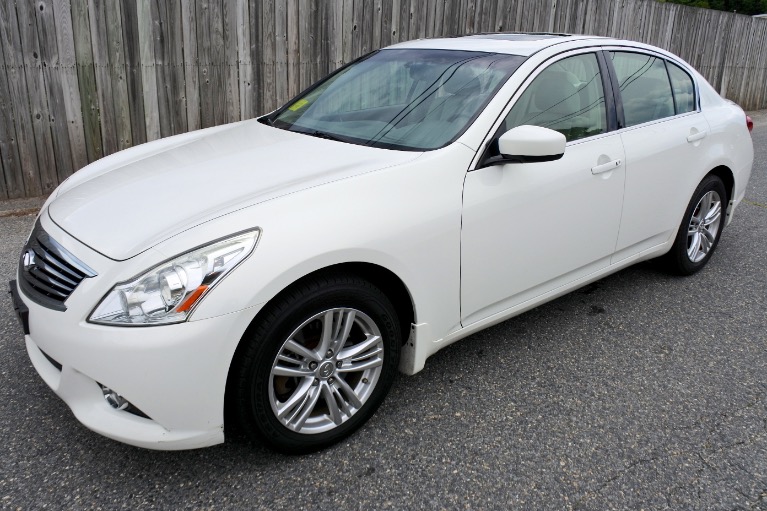 Used 2013 Infiniti G37x AWD Used 2013 Infiniti G37x AWD for sale  at Metro West Motorcars LLC in Shrewsbury MA 1