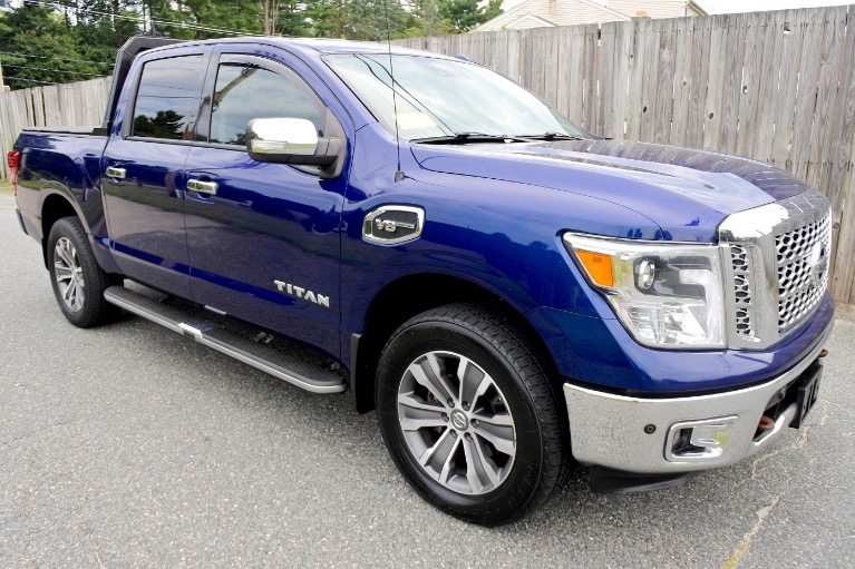 Used 2017 Nissan Titan 4x4 Crew Cab SL Used 2017 Nissan Titan 4x4 Crew Cab SL for sale  at Metro West Motorcars LLC in Shrewsbury MA 7