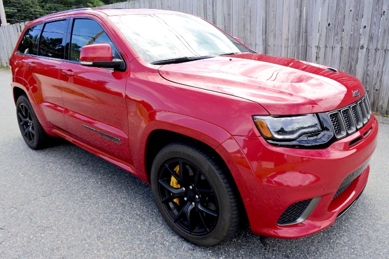 Used 2018 Jeep Grand Cherokee Trackhawk 4x4 Used 2018 Jeep Grand Cherokee Trackhawk 4x4 for sale  at Metro West Motorcars LLC in Shrewsbury MA 7