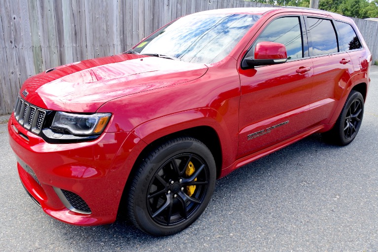 Used 2018 Jeep Grand Cherokee Trackhawk 4x4 Used 2018 Jeep Grand Cherokee Trackhawk 4x4 for sale  at Metro West Motorcars LLC in Shrewsbury MA 1