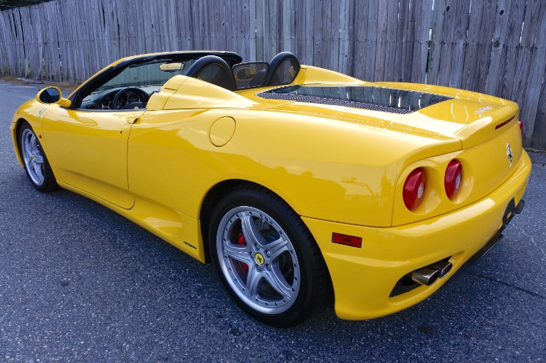 Used 2004 Ferrari 360 Spider 6M Used 2004 Ferrari 360 Spider 6M for sale at Metro West Motorcars LLC in Shrewsbury MA 3