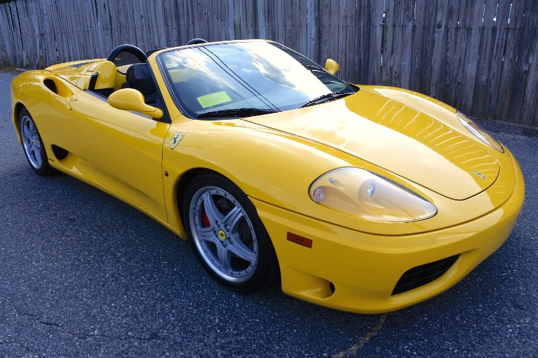 Used 2004 Ferrari 360 Spider 6M Used 2004 Ferrari 360 Spider 6M for sale at Metro West Motorcars LLC in Shrewsbury MA 7