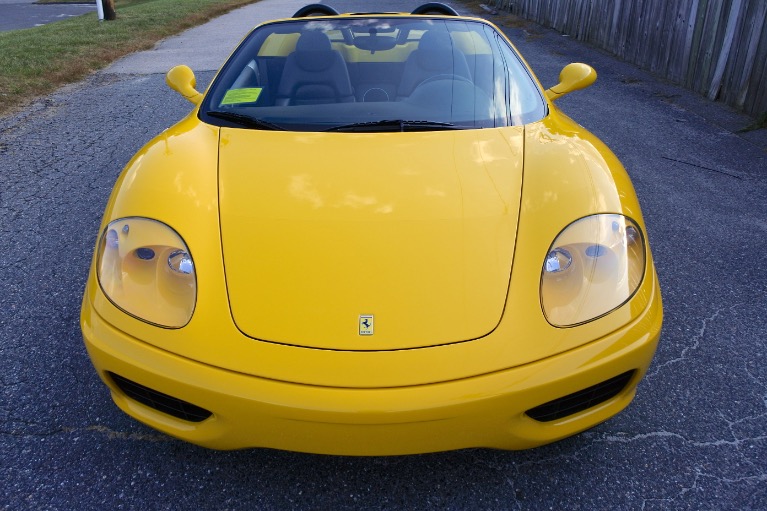 Used 2004 Ferrari 360 Spider 6M Used 2004 Ferrari 360 Spider 6M for sale at Metro West Motorcars LLC in Shrewsbury MA 8