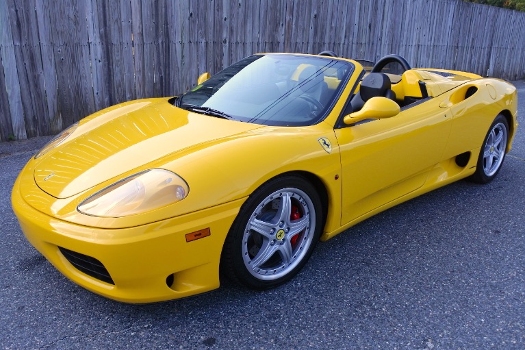 Used 2004 Ferrari 360 Spider 6M Used 2004 Ferrari 360 Spider 6M for sale at Metro West Motorcars LLC in Shrewsbury MA 1