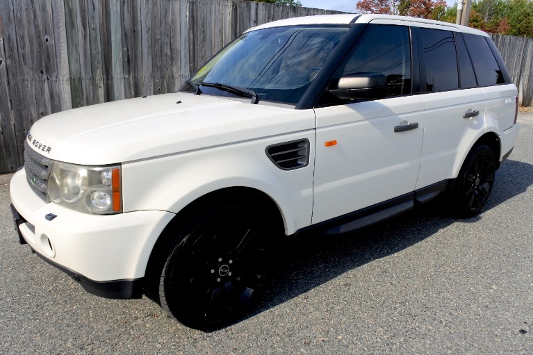 Used 2008 Land Rover Range Rover Sport HSE Used 2008 Land Rover Range Rover Sport HSE for sale  at Metro West Motorcars LLC in Shrewsbury MA 1